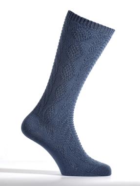Socke uni sbg.blau