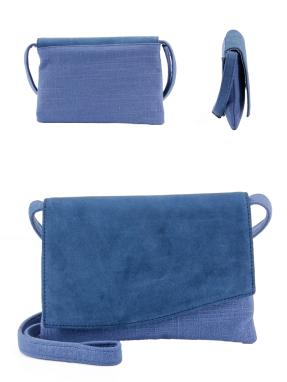 Tasche Leder/Leinen + Riemen